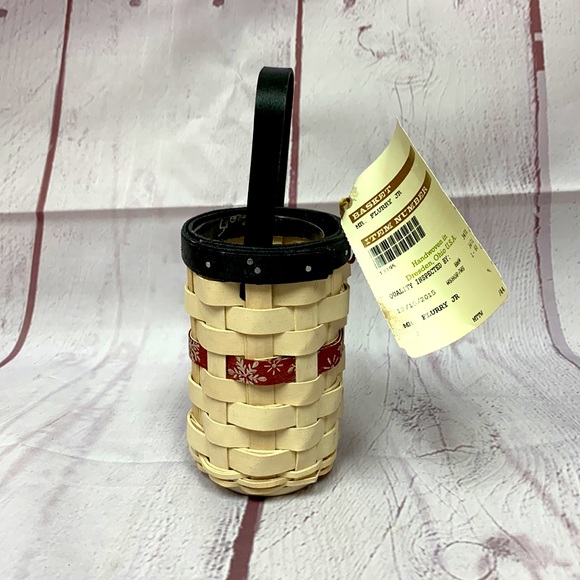 NWT Longaberger Mr Flurry Jr Basket - Picture 4 of 7